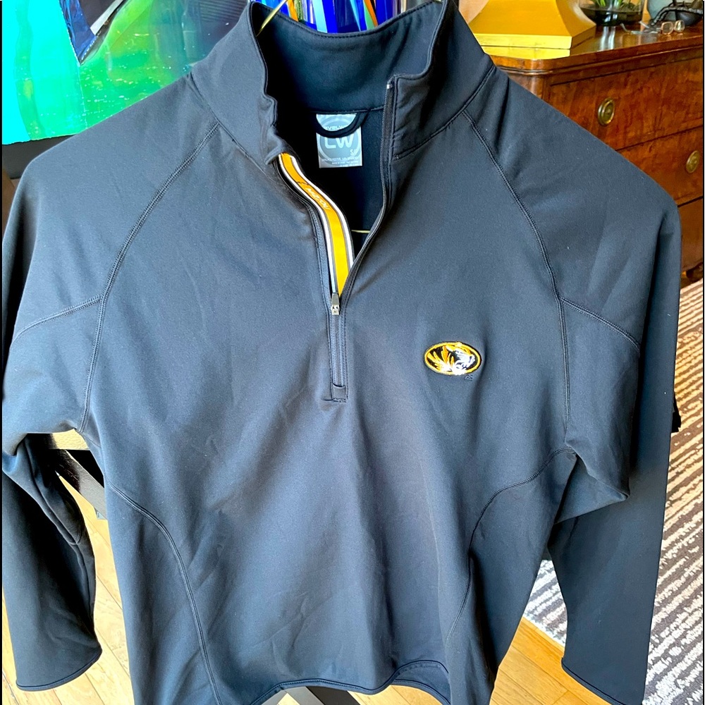 Brand new MIZZOU 1/4 zip pullover